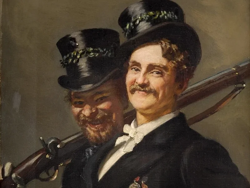 1854-Christian Heyden - Cacciatore